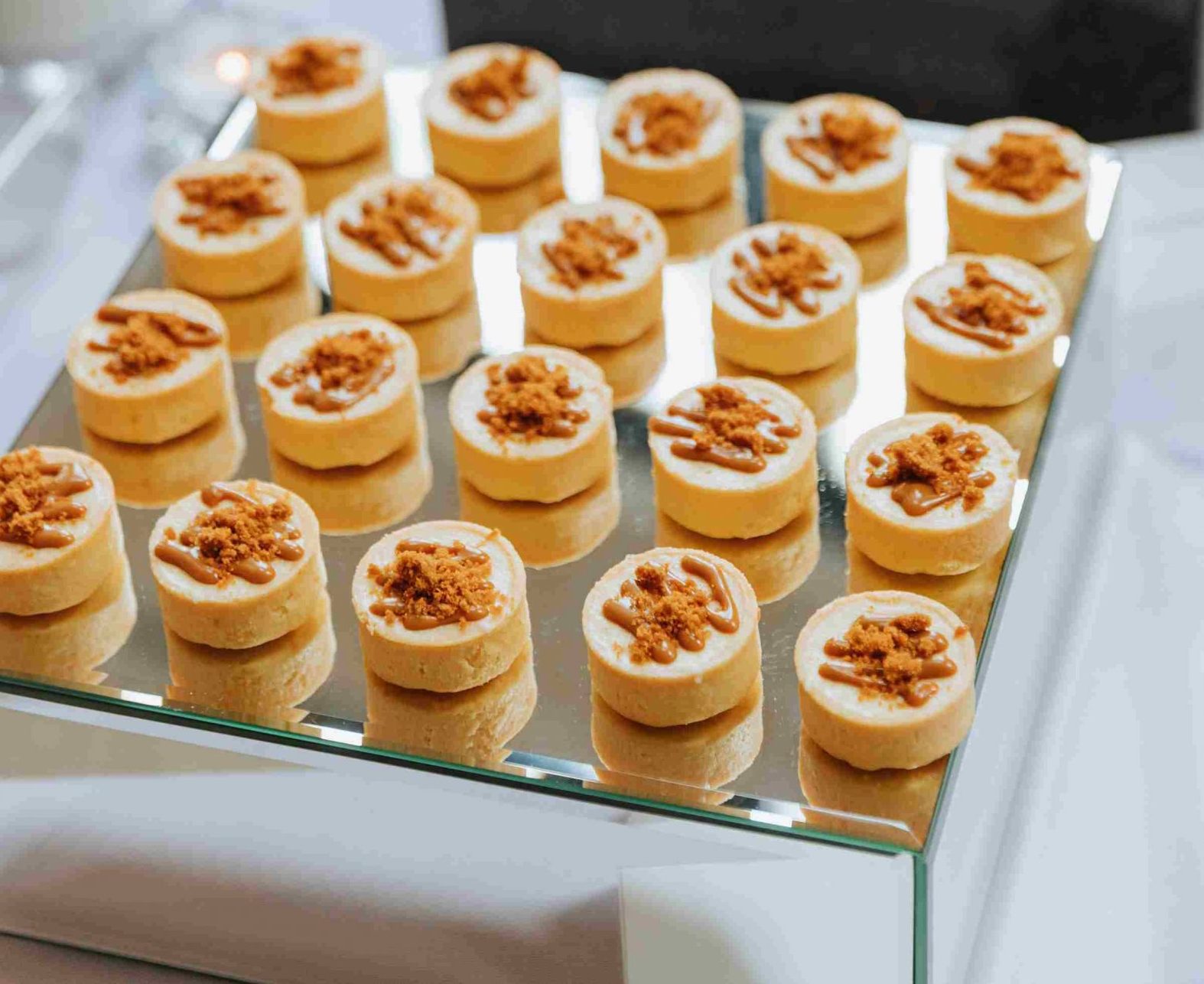 Mini Biscoff Cheese Tartlets - Brick House Group